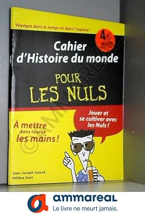 Bild des Verkufers fr Cahier d'Histoire du monde pour les nuls zum Verkauf von Ammareal