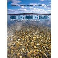 Imagen del vendedor de Functions Modeling Change: A Preparation for Calculus, 4th Edition a la venta por eCampus