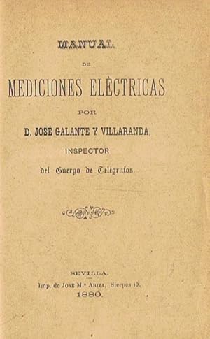 Imagen del vendedor de MANUAL DE MEDICIONES ELCTRICAS a la venta por Librera Torren de Rueda