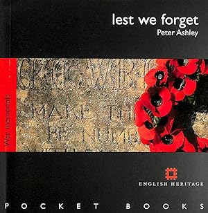 Seller image for Lest We Forget - War Memorials (English Heritage Pocket Books S.) for sale by M Godding Books Ltd