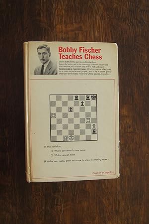 Bobby Fischer Teaches Chess (first printing)