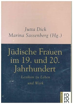 Image du vendeur pour Jdische Frauen im 19. und 20.Jahrhundert. Lexikon zu Leben und Werk. mis en vente par Ant. Abrechnungs- und Forstservice ISHGW