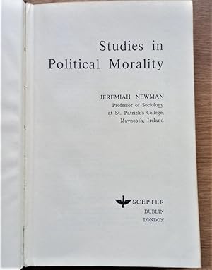 STUDIES IN POLITICAL MORALITY