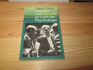 Bild des Verkufers fr Mensch und Umwelt im Licht der Psychologie. [Smtl. Zeichn. im Buch stammen von August Ldecke] / Moderne Seelenkunde ; 3; Goldmanns gelbe Taschenbcher ; Bd. 2627 zum Verkauf von Versandantiquariat Schfer