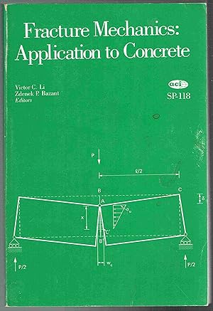 Immagine del venditore per Fracture Mechanics: Application to Concrete venduto da Hyde Brothers, Booksellers