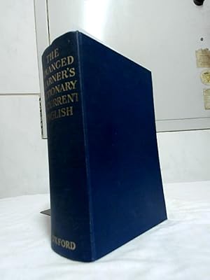 The Advance Lesrner`s Dictionary Of Current English.