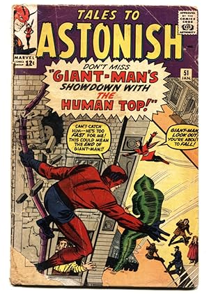 Immagine del venditore per Tales to Astonish #51-WASP-GIANT-MAN-1964-Jack Kirby Marvel fr venduto da DTA Collectibles