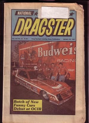 National Dragster 1/23/1981- Funny Cars at OCIR