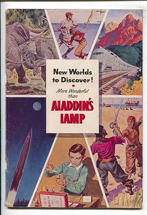Immagine del venditore per New World's To Discover 1950-Comic book size promo item for 'The Book of Knowledge Encyclopedia'-FN venduto da DTA Collectibles