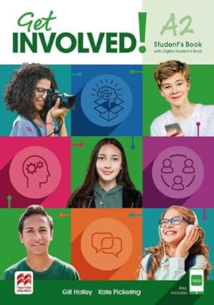 Imagen del vendedor de Get involved!. Level A2 / Student's Book with App and DSB a la venta por Rheinberg-Buch Andreas Meier eK