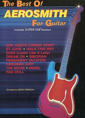 Seller image for The Best of Aerosmith for Guitar; includes Super-Tab notation for sale by Waysidebooks