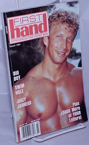 Immagine del venditore per FirstHand: experiences for loving men, vol. 14, #3, March, 1994: Big Boy venduto da Bolerium Books Inc.