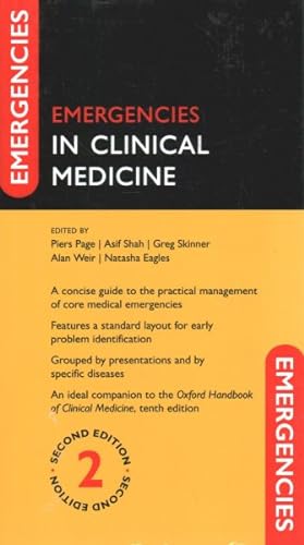 Seller image for Emergencies in Clinical Medicine for sale by GreatBookPrices