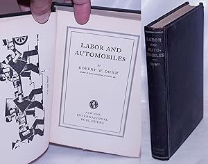 Seller image for Labor and automobiles for sale by Bolerium Books Inc.