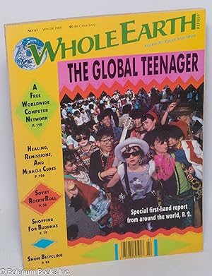 Image du vendeur pour Whole Earth Review, No. 65, Winter 1989 mis en vente par Bolerium Books Inc.