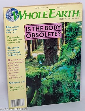 Image du vendeur pour Whole Earth Review, No. 63, summer 1989 mis en vente par Bolerium Books Inc.