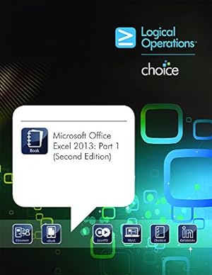 Imagen del vendedor de Microsoft Office Excel 2013: Part 1 (Second Edition) [Soft Cover ] a la venta por booksXpress