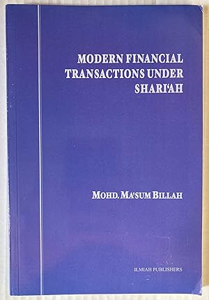 Seller image for Modern financial transaction under shari'ah for sale by Joseph Burridge Books