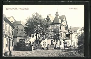 Ansichtskarte Gladenbach, Hotel zur Post, Marktstrasse