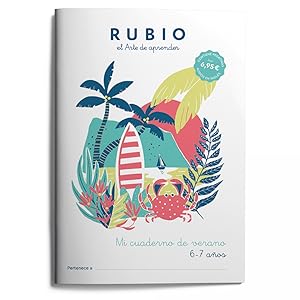 Mi cuaderno de verano rubio 6-7 aÑos