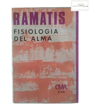 Imagen del vendedor de FISIOLOGA DEL ALMA a la venta por LIBRERIA CLIO