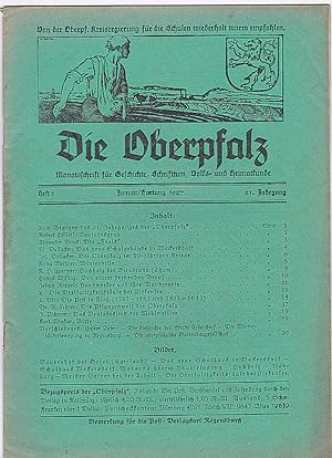 Die Oberpfalz, 21. Jahrgang, Heft 1 Januar/Hartung 1927