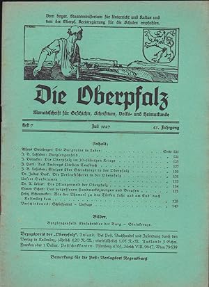 Die Oberpfalz, 21. Jahrgang, Heft 7 Juni 1927