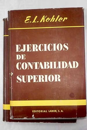 Seller image for Ejercicios de contabilidad superior for sale by Alcan Libros