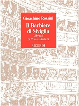 Bild des Verkufers fr Il barbiere di Siviglia. Musica di G. Rossini zum Verkauf von Gabis Bcherlager