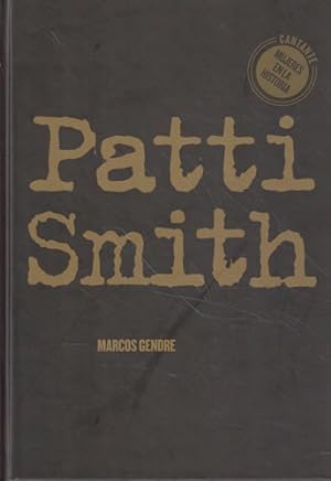 Imagen del vendedor de Patti Smith a la venta por Librera Cajn Desastre