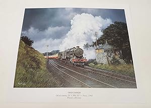 Seller image for Twin Power (2001 Railway Lithograph Print) for sale by Maynard & Bradley