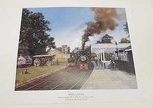Seller image for Shane's Castle Station (2001 Railway Lithograph Print) for sale by Maynard & Bradley