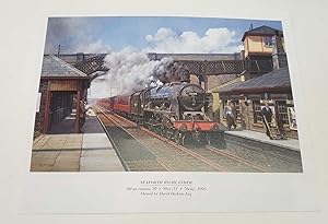 Seller image for Seaforth Highlander (2001 Railway Lithograph Print) for sale by Maynard & Bradley