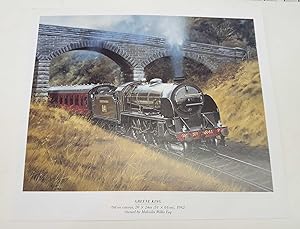 Seller image for Greene King (2001 Railway Lithograph Print) for sale by Maynard & Bradley