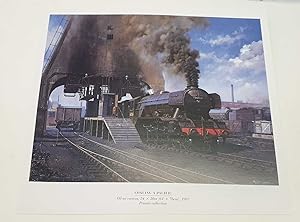 Seller image for Coaling a Pacific (2001 Railway Lithograph Print) for sale by Maynard & Bradley