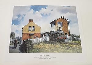 Seller image for The Gatehouse (2001 Railway Lithograph Print) for sale by Maynard & Bradley