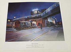 Seller image for Dover Ferry (2001 Railway Lithograph Print) for sale by Maynard & Bradley