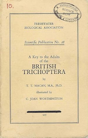 Imagen del vendedor de A Key to the Adults of the British Trichoptera. a la venta por C. Arden (Bookseller) ABA