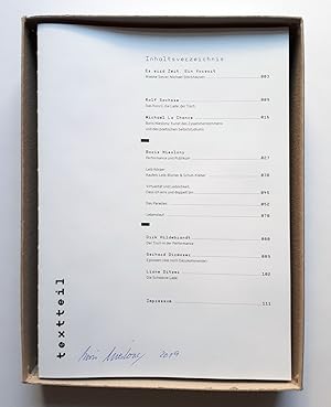 Seller image for Boris Nieslony - das es geschieht - Museum Ratingen 2020 - signiert for sale by Verlag IL Kunst, Literatur & Antiquariat