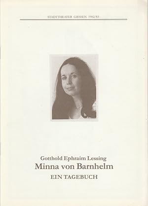 Bild des Verkufers fr Programmheft Gotthold Ephraim Lessing MINNA VON BARNHELM Spielzeit 1982 / 83 Heft 11 zum Verkauf von Programmhefte24 Schauspiel und Musiktheater der letzten 150 Jahre