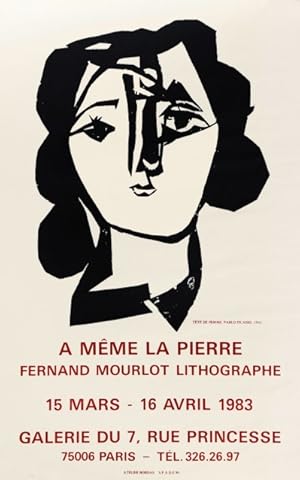 Immagine del venditore per Pablo Picasso, Fernand Mourlot lithographe - Affiche venduto da Galerie Bordas