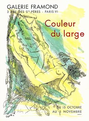 Luc Simon, Couleur du large - Affiche