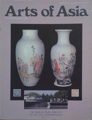 Bild des Verkufers fr Arts of Asia (Nov.-Dec.'1989) zum Verkauf von SEATE BOOKS