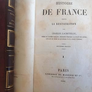 Histoire de FRANCE depuis la Restauration .1815 - 1830