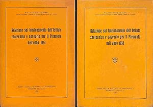 Relazione sul funzionamento dell'Istituto zootecnico e caseario per il Piemonte nell'anno 1934; n...