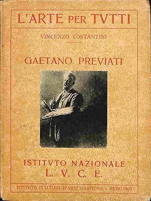 Bild des Verkufers fr Gaetano Previati zum Verkauf von Coenobium Libreria antiquaria