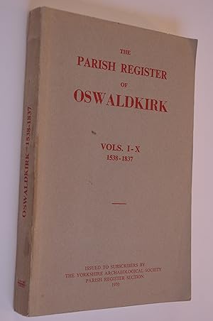 The Parish Register of Oswalkdkirk