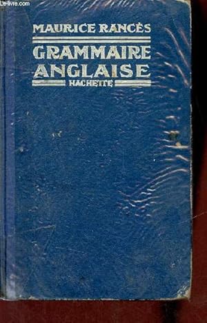 Seller image for Manuel de grammaire anglaise. for sale by Le-Livre