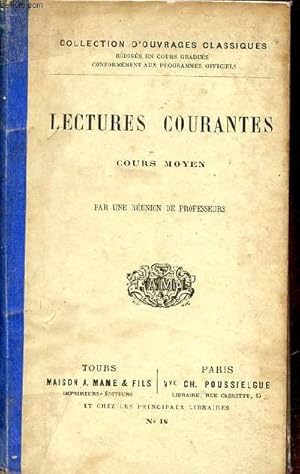Seller image for Lectures courantes cours moyen. for sale by Le-Livre