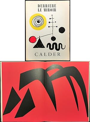Alexander Calder. Derrière le Miroir No. 31. Juillet 1950. Texte par J.J.Sweeney, H. Laugier, H. ...